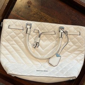 White Michael Kors Purse